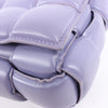 Bottega Veneta Padded Cassette Maxi Intrecciato Leather Shoulder Bag in Purple Secondhand