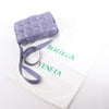 Bottega Veneta Padded Cassette Maxi Intrecciato Leather Shoulder Bag in Purple Secondhand