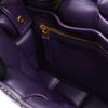 Bottega Veneta Padded Cassette Maxi Intrecciato Leather Shoulder Bag in Purple Secondhand