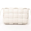 Bottega Veneta Padded Cassette Maxi Intrecciato Leather Shoulder Bag in Ecru Secondhand