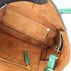 Bottega Veneta Arco Mini Leather Maxi Intrecciato 2Way Handbag in Green Secondhand