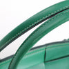 Bottega Veneta Arco Mini Leather Maxi Intrecciato 2Way Handbag in Green Secondhand