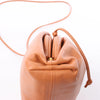 Secondhand Bottega Veneta Mini The Pouch Leather Crossbody bag in Brown