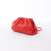 Secondhand Bottega Veneta Mini The Pouch Leather Crossbody bag in Red