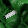 Bottega Veneta The Pouch Mini Raffia x Leather Crossbody bag in Green Secondhand