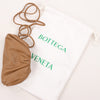 Bottega Veneta Micro The Pouch Leather Crossbody bag in Almond Secondhand