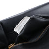 Bottega Veneta Box Calfskin Nappa Clip Shoulder Bag in Black Secondhand