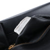 Bottega Veneta Box Calfskin Nappa Clip Shoulder Bag in Black Secondhand