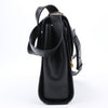Bottega Veneta Box Calfskin Nappa Clip Shoulder Bag in Black Secondhand