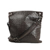 Bottega Veneta VN Intrecciato Crossbody Messenger Bag in Brown Secondhand