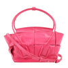 Bottega Veneta Arco Mini Paper Calfskin Maxi Intrecciato 2Way Handbag in Pink (Marketplaces) Secondhand