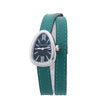 Bulgari Serpenti SPS27 1NJ2IT SS & Leather QZ Black Dial Watch Secondhand