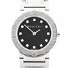 Secondhand Bvlgari Bvlgari Bvlgari BBL26S PO8142 SS QZ Watch with Black Dial
