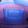 BVLGARI Serpenti Forever Leather Chain Shoulder Bag in Blue Secondhand