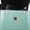 BVLGARI Serpenti Forever Patent Leather Chain Crossbody Bag in Green Secondhand
