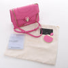 Secondhand BVLGARI Serpenti Forever Leather Crossbody Bag in Pink