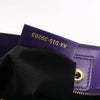 BVLGARI Serpenti Leather 2Way Handbag in Purple Secondhand