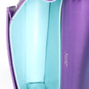 BVLGARI Serpenti Leather 2Way Chain Handbag in Purple Secondhand