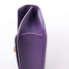 BVLGARI Serpenti Leather 2Way Chain Handbag in Purple Secondhand