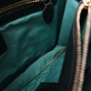 BVLGARI Serpenti Leather Chain Crossbody Bag in Black Secondhand