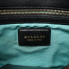 BVLGARI Serpenti Leather Chain Crossbody Bag in Black Secondhand