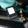 BVLGARI Serpenti Leather Chain Crossbody Bag in Black Secondhand
