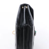 BVLGARI Serpenti Leather Chain Crossbody Bag in Black Secondhand