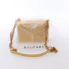 BVLGARI Serpenti Leather Chain Crossbody Bag in Gold Secondhand