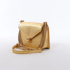 BVLGARI Serpenti Leather Chain Crossbody Bag in Gold Secondhand