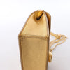 BVLGARI Serpenti Leather Chain Crossbody Bag in Gold Secondhand