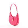 Secondhand BVLGARI Serpenti Leather Shoulder Bag in Pink