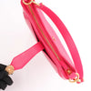 BVLGARI Serpenti Leather Shoulder Bag in Pink Secondhand
