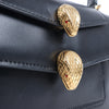Bvlgari × Alexander Wang Serpenti Leather Handbag in Black Secondhand