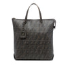 Fendi Zucca Coated Canvas Vertical Tote Secondhand