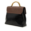 LOEWE Bicolor Leather Velazquez Twist Top Handle Bag Secondhand
