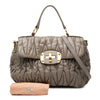 Miu Miu Matelasse Nappa Satchel Secondhand