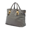 Prada Soft Calfskin Open Convertible Shopping Tote Secondhand