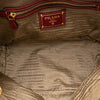 Prada Canvas Canapa Logo Bow Satchel Secondhand