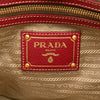 Prada Canvas Canapa Logo Bow Satchel Secondhand