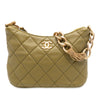 Chanel Paris Dakar Quilted Lambskin Mixed Chain Hobo Secondhand