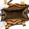 Fendi Mini Embroidered Canvas Tiger Print Sunshine Shopper Tote Secondhand
