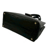 Ferragamo Croc Embossed Leather Vara Bow Satchel Secondhand
