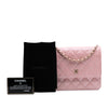 Chanel CC Square Quilted Iridescent Caviar Wallet on Chain Secondhand
