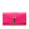 Saint Laurent Leather Chyc Ligne Clutch Secondhand