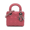 Secondhand Dior Mini Lambskin Cannage Lady Dior