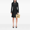 Prada Small Raffia Effect Crochet Embroidered Logo Tote Secondhand