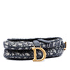 Dior Mini Oblique Canvas Saddle Bag Secondhand
