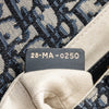 Dior Mini Oblique Canvas Saddle Bag Secondhand