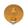 Chanel CC Gold Plated and Faux Pearls Clip On Earrings Secondhand
