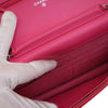 Chanel CC Lizard Embossed Calfskin Wallet On Chain Secondhand
